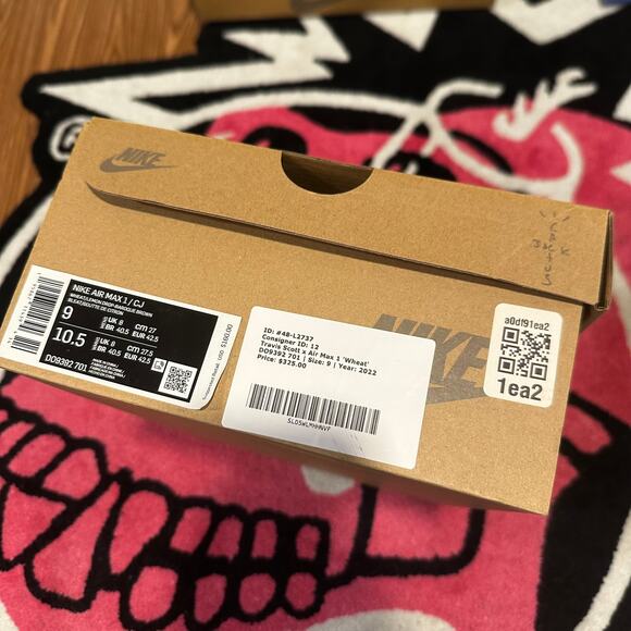 Nike Air Max 1 Travis Scott Cactus Jack Baroque Brown Size 9 - Picture 9 of 9